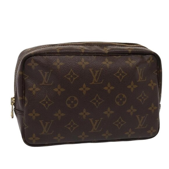 LOUIS VUITTON Monogram Trousse Toilette 23 Clutch Bag M47524 LV Auth yk13528 - Picture 1 of 16